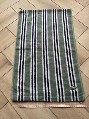 Beautiful Green And Black Striped Golf Towel - Image 1 of 2
