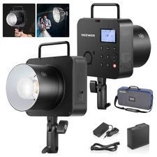 NEEWER Q4 400Ws TTL Flash 18000 HSS Strobe with 30W Lamp 216V Battery
