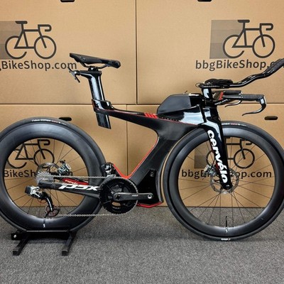 Demo Cervelo P5X, Sram Red eTap, HED Wheels, Carbon Triathlon Bike