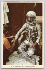 U S Astronaut M Scott Carpenter Unp Chrome Postcard