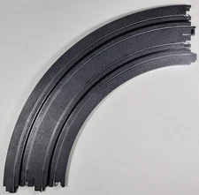 Auto World 9" Radius 1/4 Circle Curve Track (1 piece) (Bulk Item)