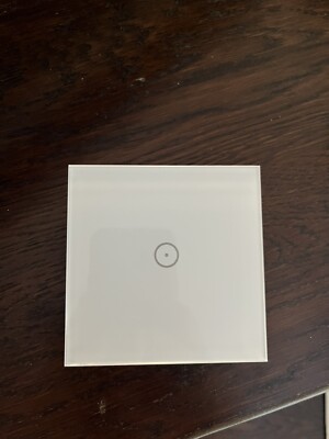 Smart WiFi Wall Light Switch Glasscheibe Sprachsteuerung Touch Switch New