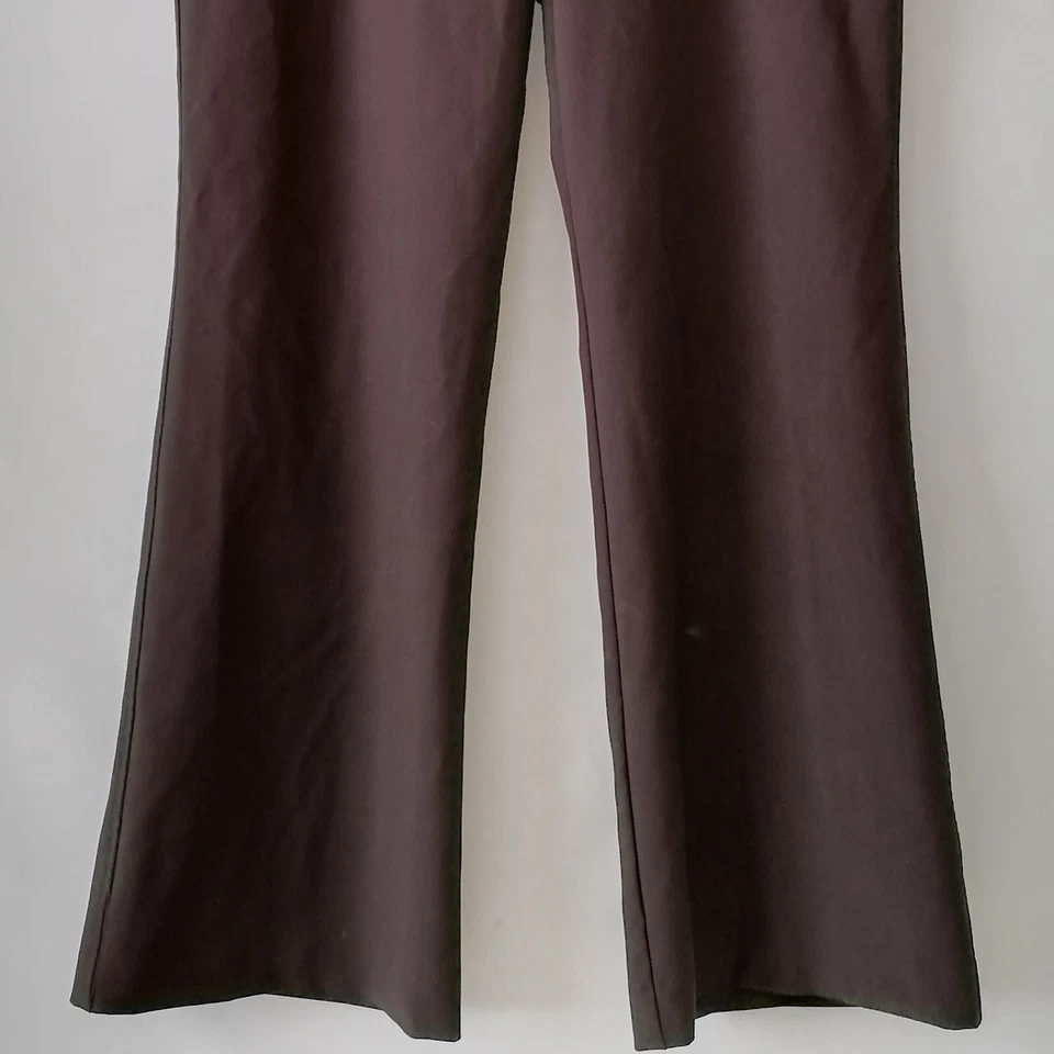 Nuevo con etiquetas Pantalón Worthington Mujer Marrón Chocolate Profundo Calce Moderno Talla 16 Foto 4 de 4