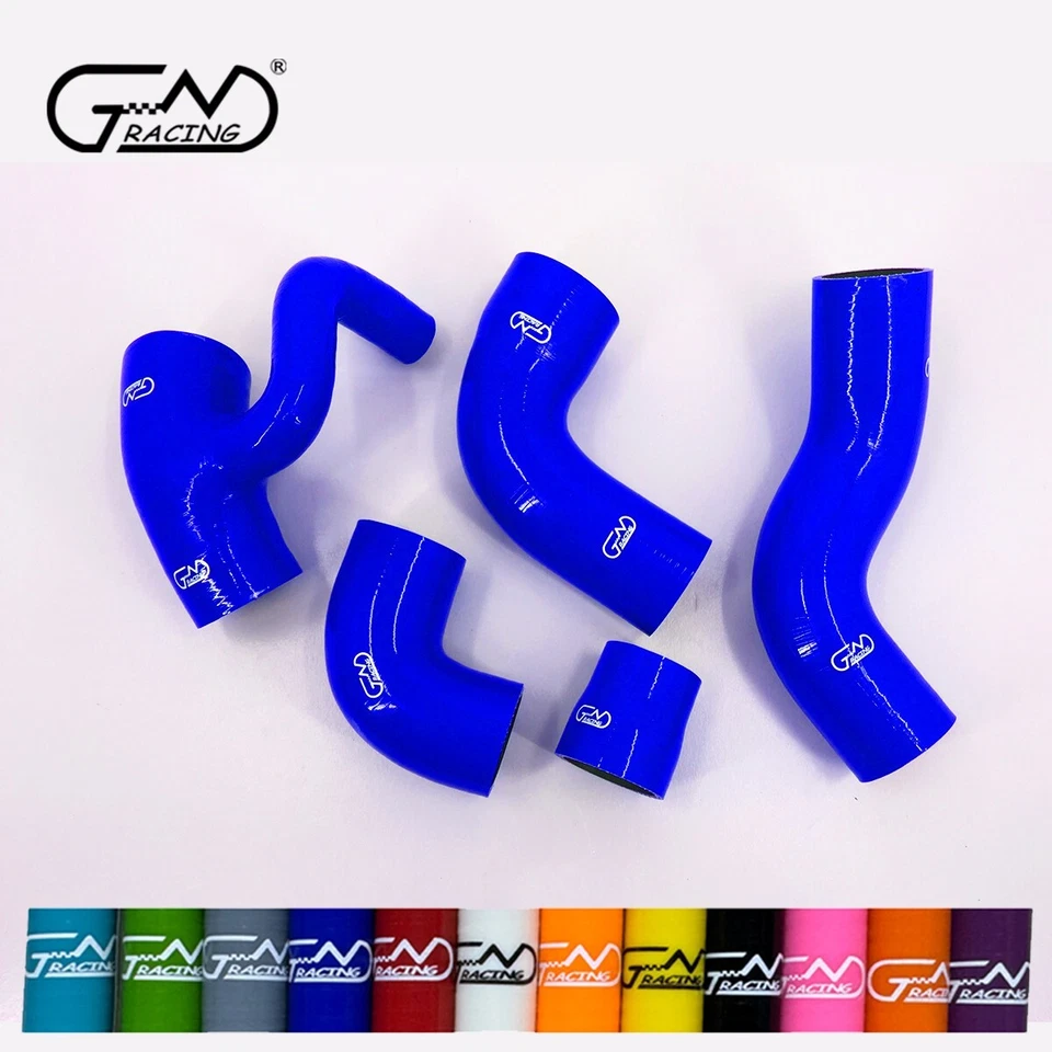 Silicone Turbo Boost Hoses Kit Fit Volvo 850 T5/T5R S70/V70 T5 2.3L 1994-2000 — 第 3/4 张图片
