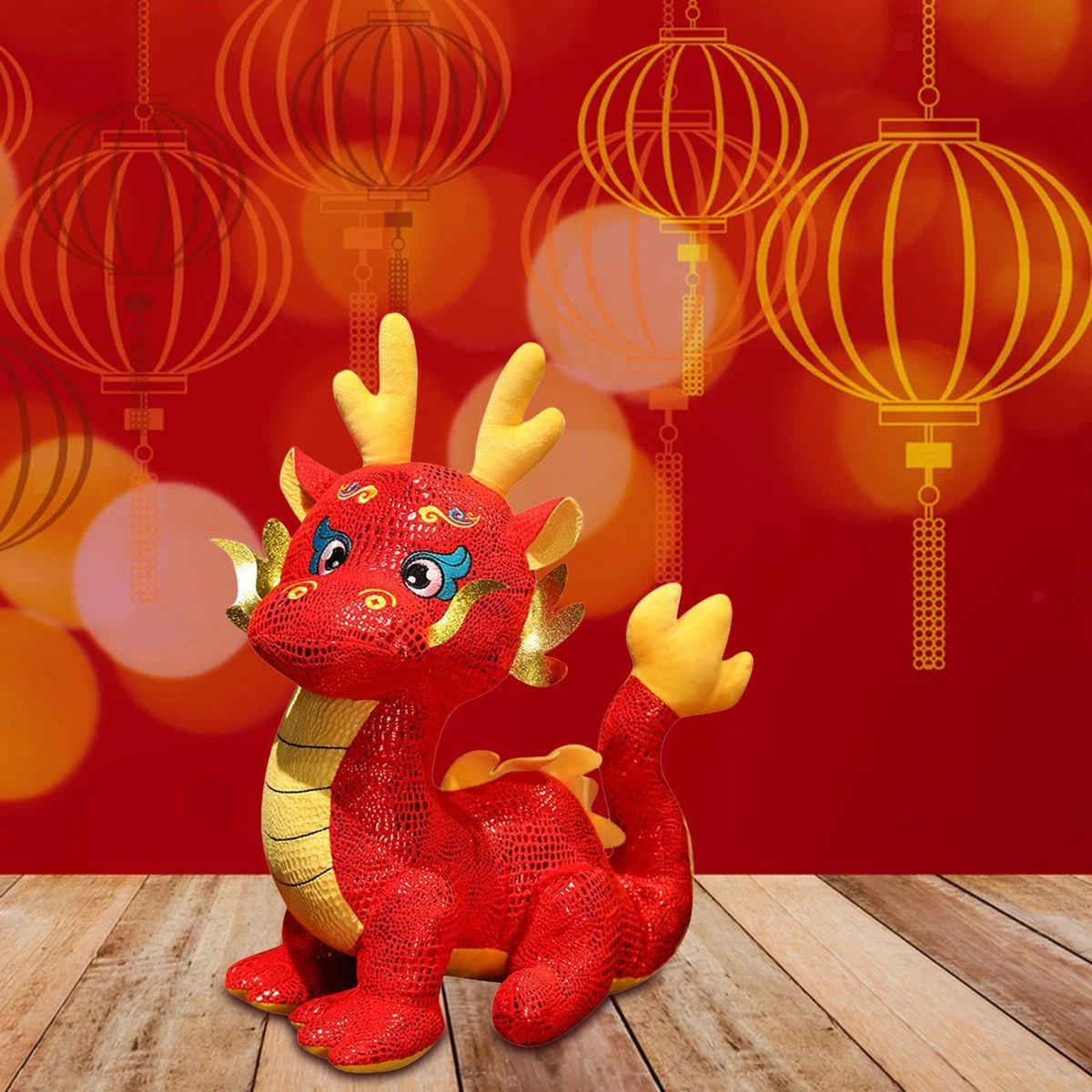 Chinese dragon stuffed animal sale
