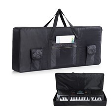 61 Key Keyboard Case, Keyboard Bag 38.5"x16"x5.9" Portable Water Repellency K...