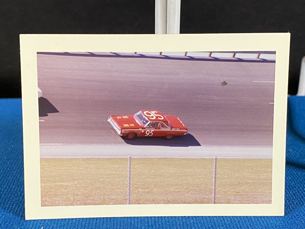 #95 Vintage Original Daytona 500 1964 Photo NASCAR (Lt#154)