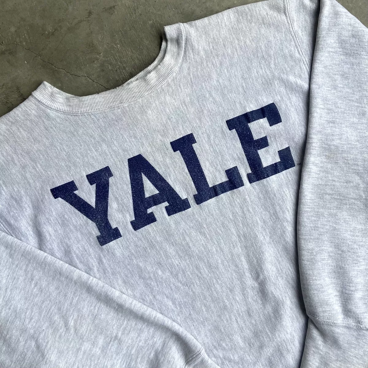 Vintage Champion Reverse Weave Yale College Sweatshirt Size XL