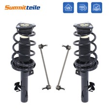 Set4 Front Struts Coil Spring Sway Bar Links For 04-09 Mazda 3 06-10 Mazda 5