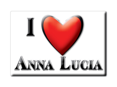 Anna Lucia Magnet Fridge Magnet Name Gift Idea Birthday Joke