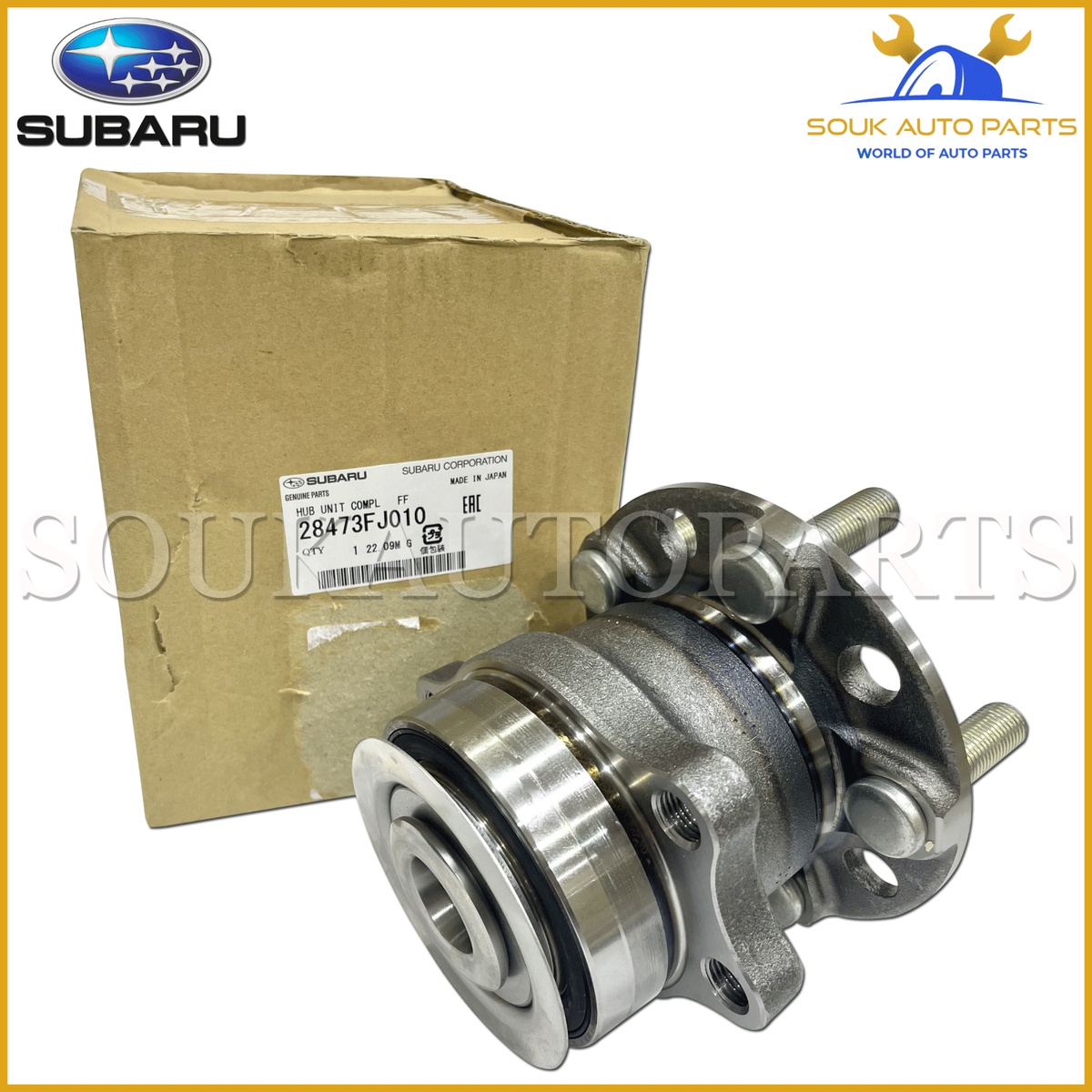 28473-FJ010 Genuine Subaru HUB UNIT COMPLETE FF 28473FJ010 OEM