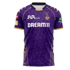 KKR Knight Riders 2025 Jersey IPL T20 Cricket Fan Shirt S-3XL