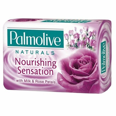 Мыло Palmolive Naturals ощущение нежности с экстактами розы и молока 90г (8693495006897)