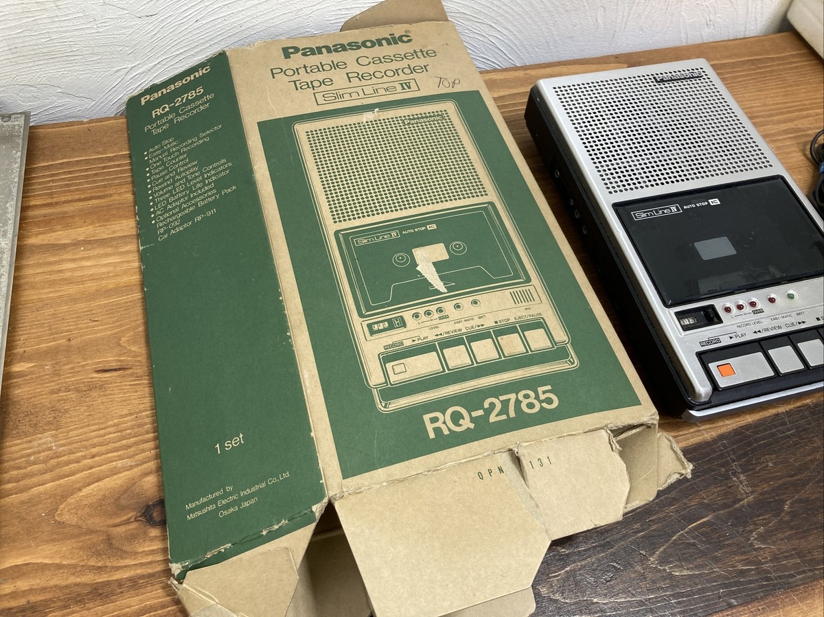 【値下げ可能】National カセットプレーヤー RQ-2785 値下げ可能】National カセットプレーヤー RQ-2785 値下げ可能