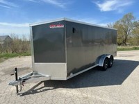 2022 Enclosed all Aluminum 7x20 V nose