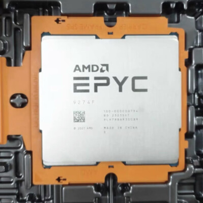 AMD EPYC GENOA SP5 ZEN4 9274F 24 CORE 4.05GHz CPU 100-000000794