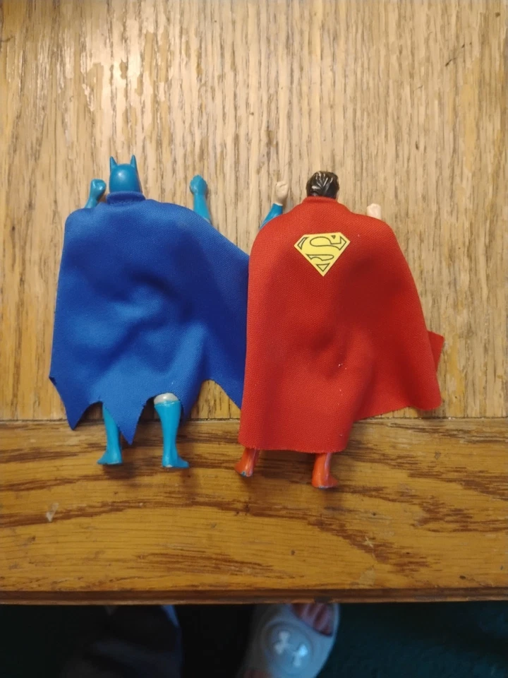 Puño perforador Superman y Batman 1984 vintage Foto 2 de 3