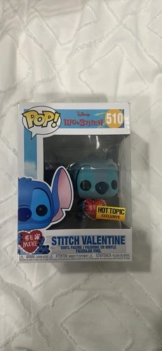 Funko Pop! Vinyl: Disney - Stitch Valentine - Hot Topic (Exclusive) #510