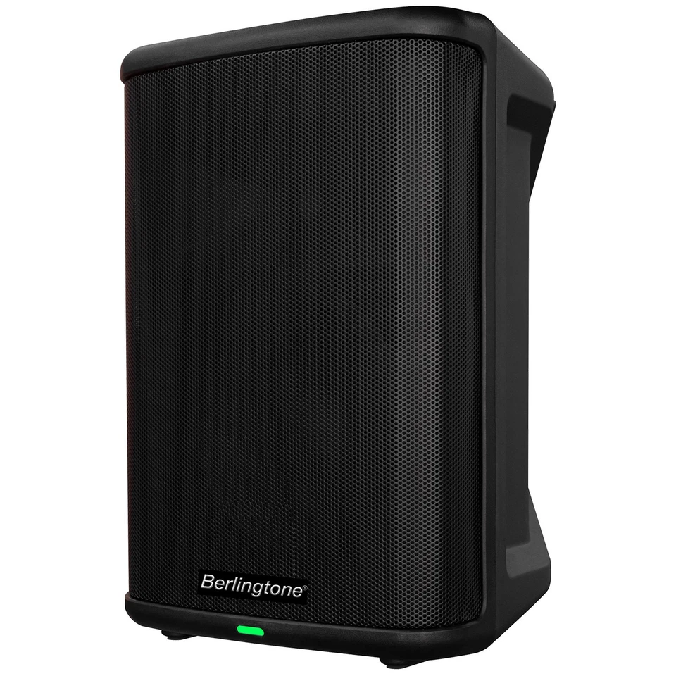Sistema de altavoces PA Berlingtone 8 pulgadas 500 W alimentado por Bluetooth con soportes Foto 3 de 4