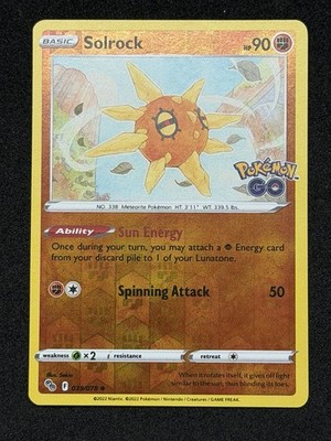 Solrock 039/078 Pokémon GO Reverse Holo