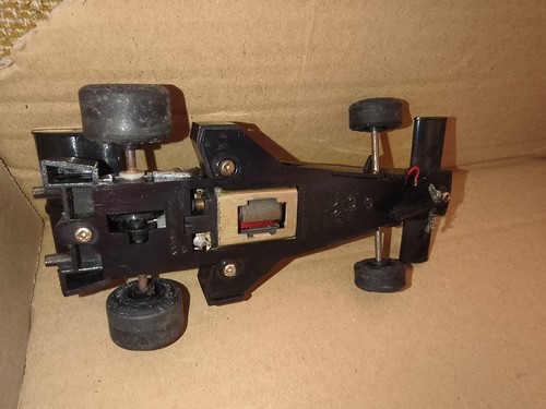 Scalextric rare vintage C126 John Player Special F1 car with spares see pics - Picture 6 of 6