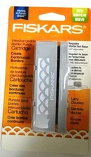 Fiskars 101240 Interchangeable Border Punch Cartridge Lacy Doubles