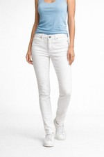 Celebrity Pink White Skinny Leg Stretch Pockets Slimming Jeans Women's Size 1/25