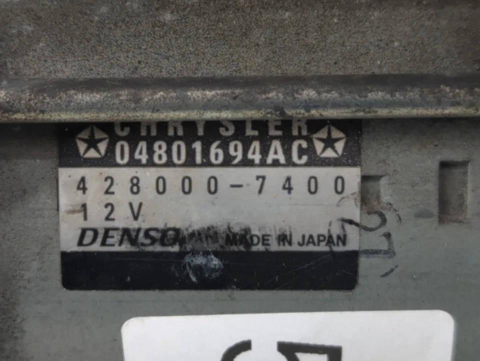 Dodge Durango 2011-2015 motor de arranque de auto solenoide OEM R01K3 Foto 2 de 4