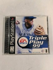 Triple Play 99 (Sony PlayStation 1, PS1) Complete CIB