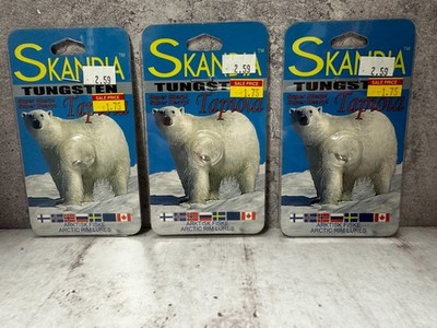 Skandia Tungston Tapiola  LOT OF 3 (2 blue, 1 pink)