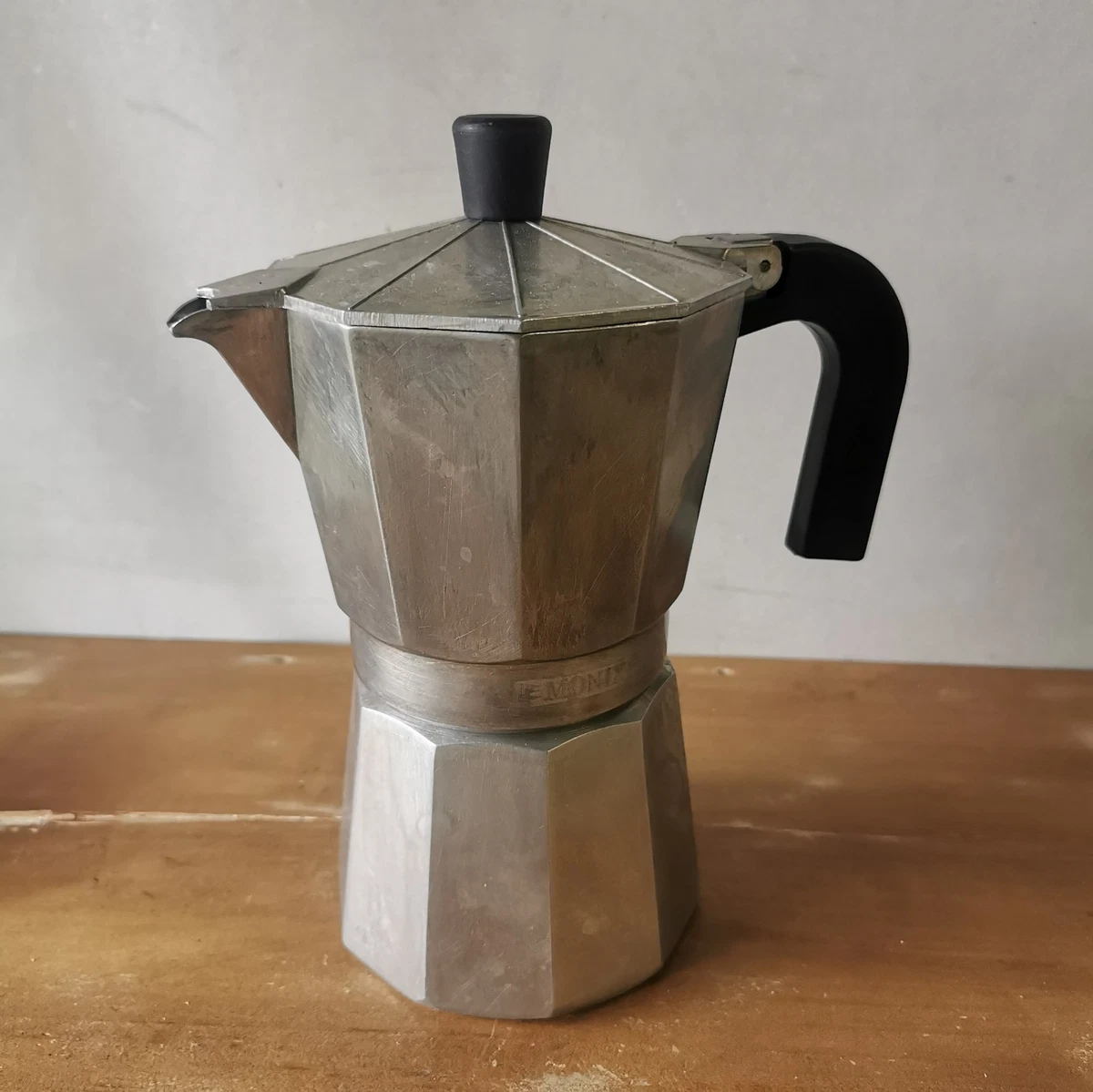 Vntage 4 Cups talan Coffe Maker, Retro Caffè Rapd Espresso Maker Moka Pot Mn Expres