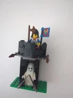 Vintage (1992) LEGO Castle set 1888 Black Knights Guardshack - RARE