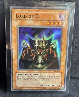 Yugioh! Lord of D. SDK-041 Starter Deck Kaiba-Unlimited LP!