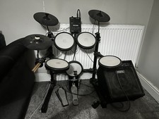 Electronic Drum Kit (mirage) With Drum Amp, Stool, Earphones And Sticks