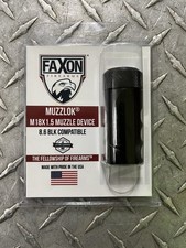 Faxon 8.6 MuzzLok 3-Port Muzzle Brake, Steel, QPQ Nitride - FFMD863PMBSQPQ