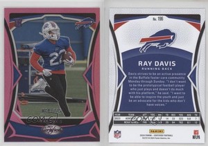2024 Certified Rookies Pink Mirror /225 Ray Davis #196 Rookie RC