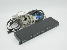 Zonet 8-port KVM OSD switch Rack Mount KVM3008