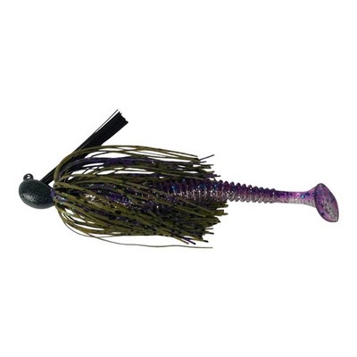 Banana Weedless Jigköpfe mit Rock. 6/0 Mustad 32632BN-NP Haken.