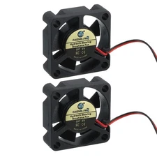 2 Pcs 3D Printer 3010 Cooling Fan, 5V 8000RPM 30x30x10mm Hydraulic Bearing
