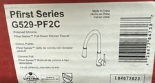 Pfister Pfirst Series Transitional Single-Handle Pull-Down Sprayer Kitchen Fauce