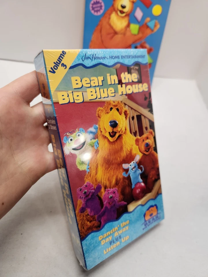 Bear In The Big Blue House-Dancin’ The Day Away  VOL #3 NEW SEALED + Book - Image 2 of 4