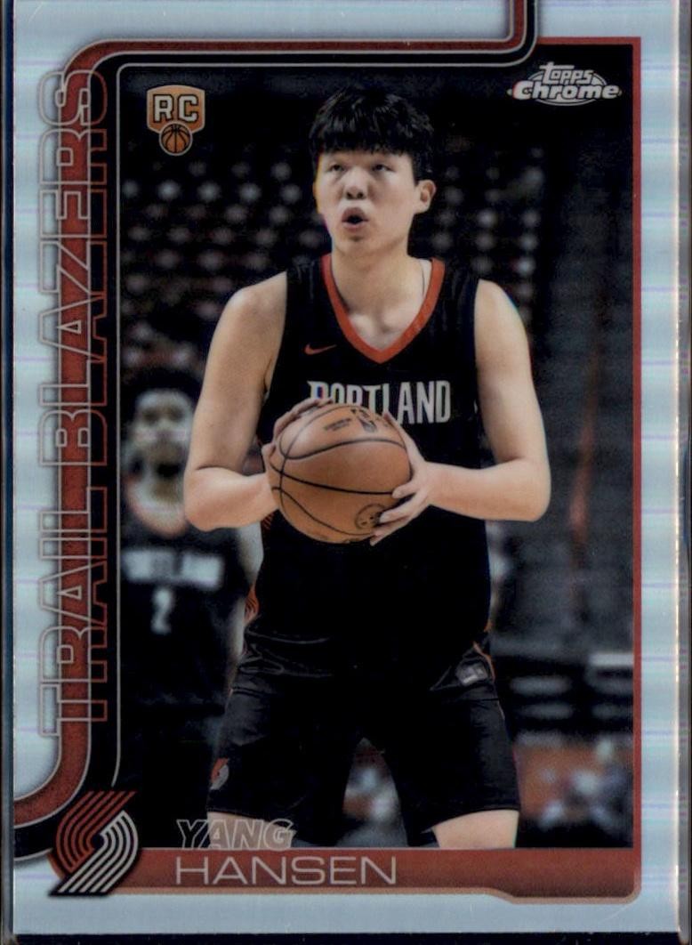 2025-26 Topps Chrome #266 Yang Hansen Refractor