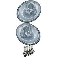 Scheinwerfer Set FüR VW New Beetle H7/H7 Mit Motor Inkl. Lampen 1361043
