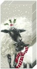 BETH AND TILLI Christmas Sheep Pocket Novelty Tissues 21 cm sq 4 ply - 2 packs