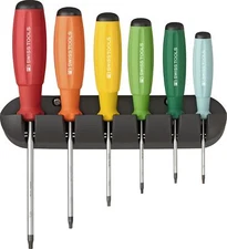 PB SWISS TOOLS 8440RB Rainbow Swiss Grip Driver 6 Pieces with Holder Japan