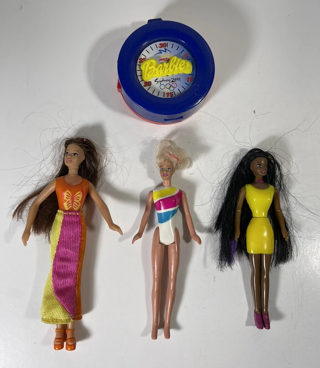 Mcdonald's mini hotsell barbie dolls