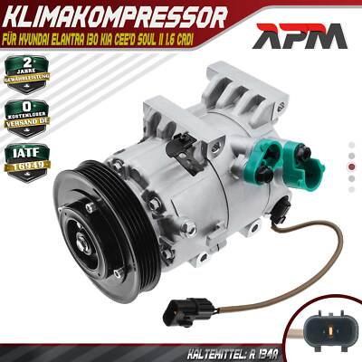 Klimakompressor 6SBH14C für Hyundai Elantra i30 UD GD KIA Cee'D JD Soul II PS