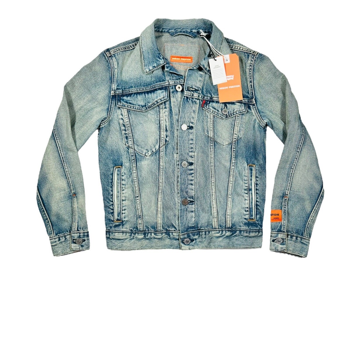 NWT Levi's X Heron Preston Trucker Jacket Men's Small NWT Levi's X Heron Preston Trucker Jacket Men's Small