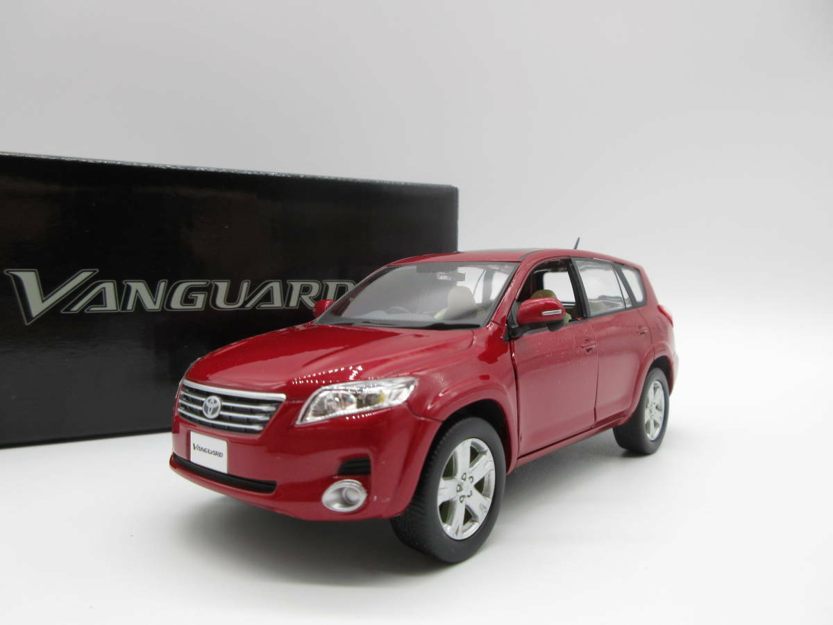 1:30 Toyota VANGUARD color sample minicar red mica metallic