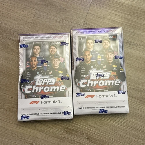 Lot of 2 - 2021  Topps Chrome F1 Formula 1 Racing Lite Hobby Boxes Sealed